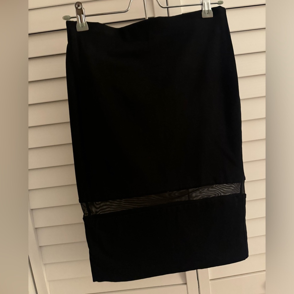 Black skirt